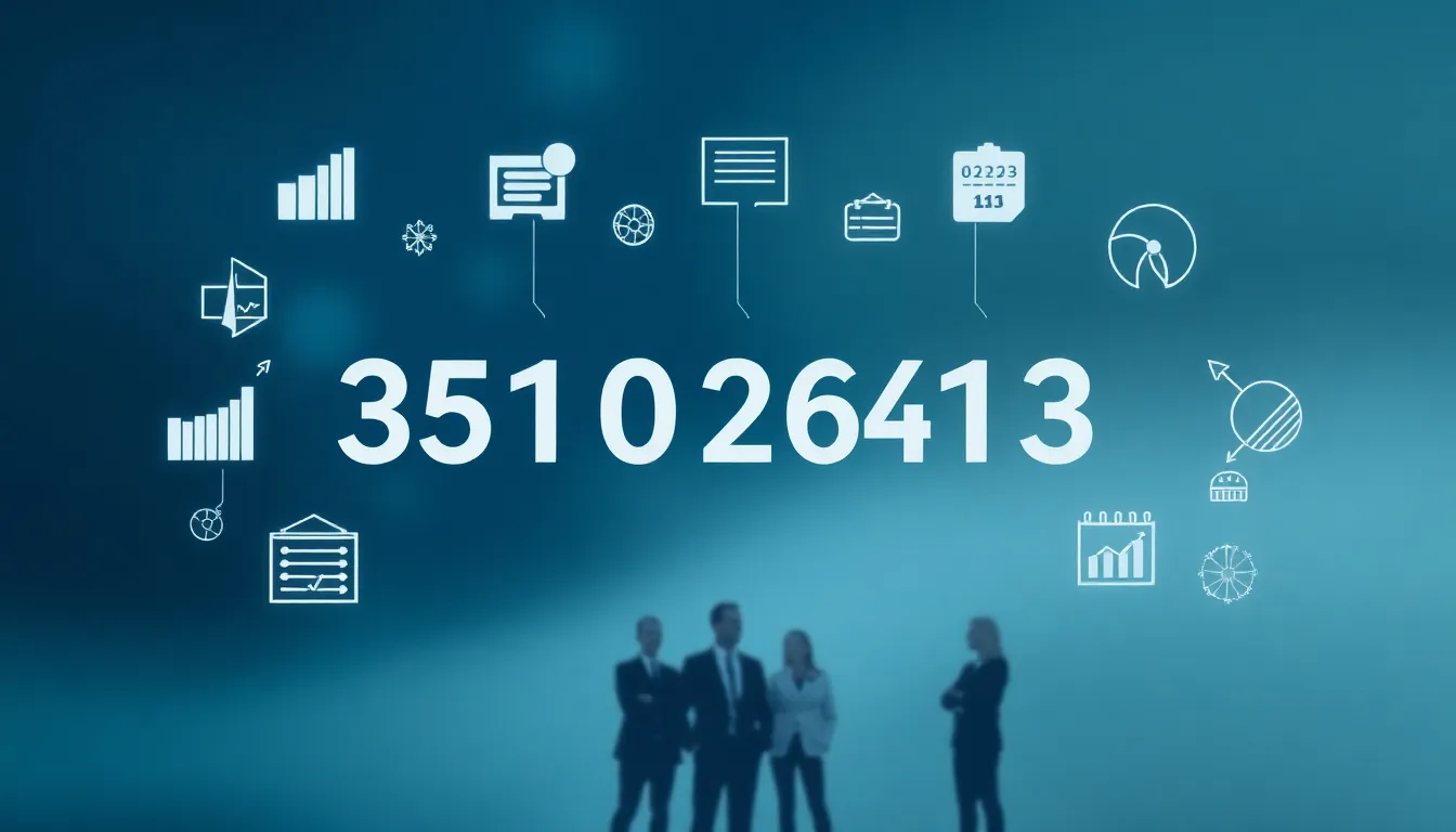 Infographic illustrating the significance of the number 3510126133.